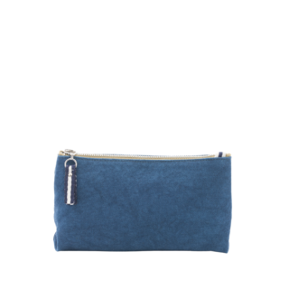 TUSSOR - Trousse toile médium Bleu canard