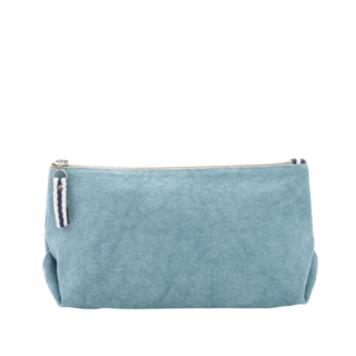 TUSSOR - Trousse toile large Bleu français