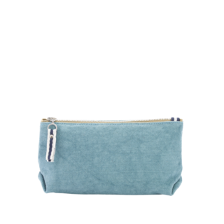 TUSSOR - Trousse toile médium Bleu français