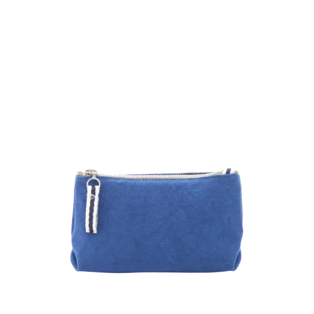 TUSSOR - Trousse toile small Bleu roi