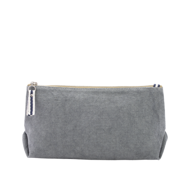 TUSSOR - Trousse toile large Gris