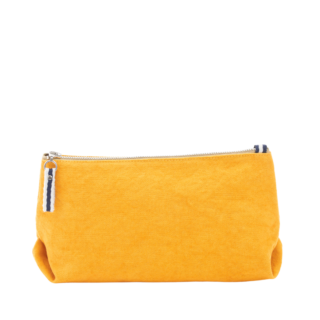 TUSSOR - Trousse toile large jaune