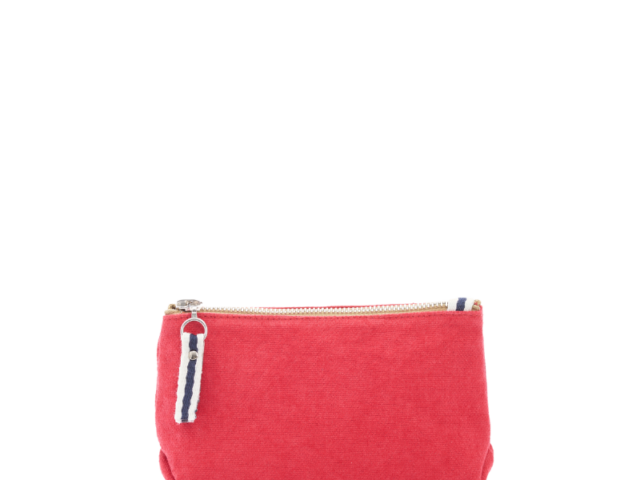 trousse coton rouge small 66c66c6f7d506572528837 TUSSOR - Trousse toile small Rouge