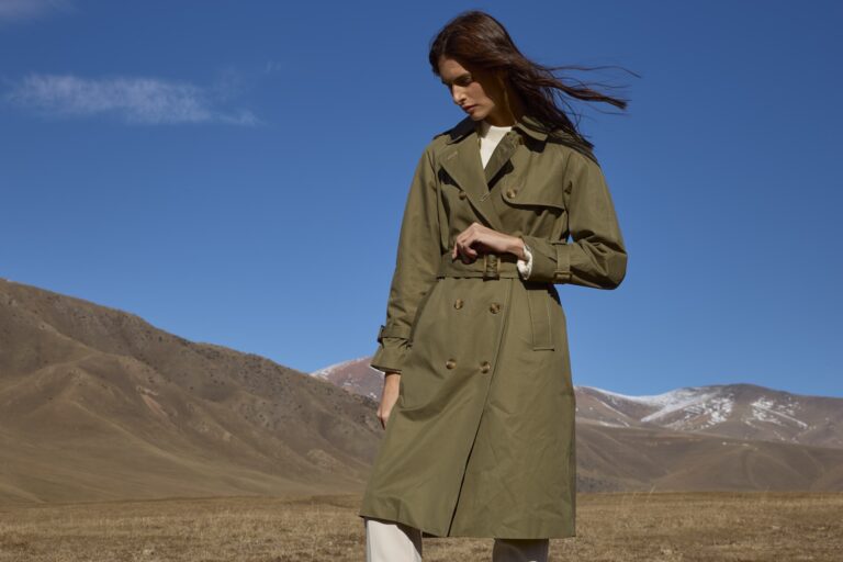 Coulange 1918 trench femme kaki