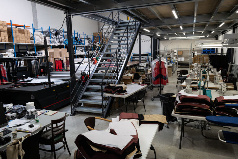 Ouragan Paris atelier de confection