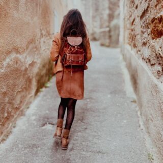 Maison Rottier - Sac à Dos en Cuir Marron Vintage – Aventurier