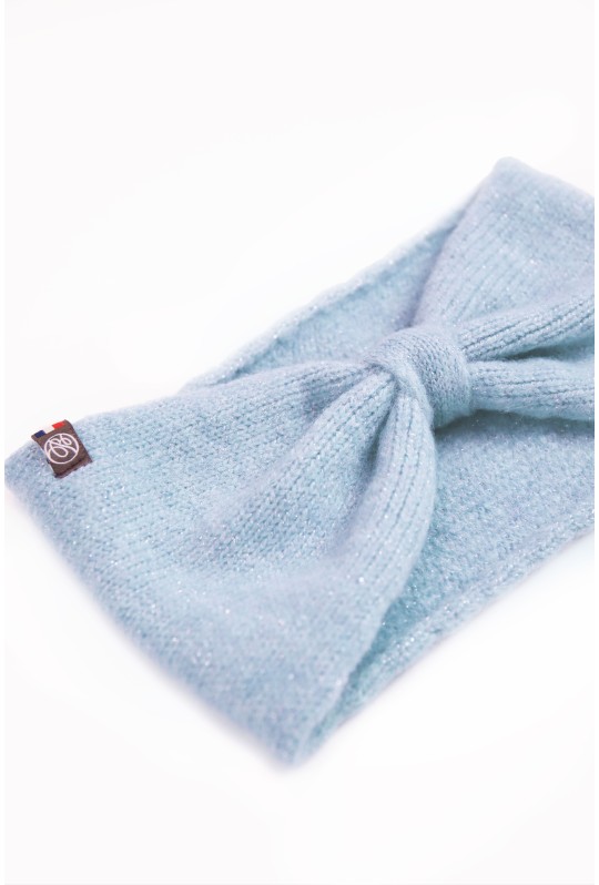maison-bonnefoy - Bandeau Natacha – Ecru pailleté