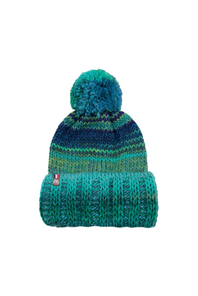 maison-bonnefoy - Bonnet Rafael avec pompon – Pastel Nude