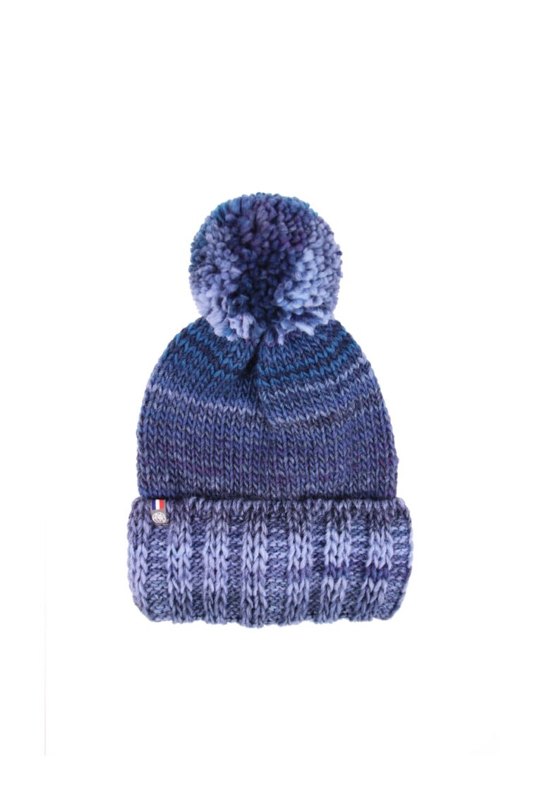 maison-bonnefoy - Bonnet Rafael avec pompon – Pastel Nude