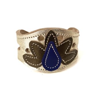 Maison Rottier - Bracelet Manchette Cuir Hippie