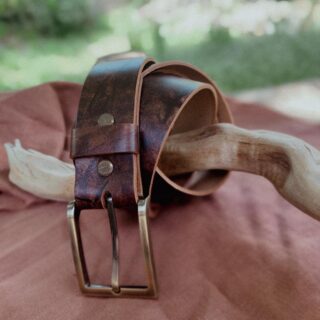 Maison Rottier - Ceinture Cuir Unisexe 35mm