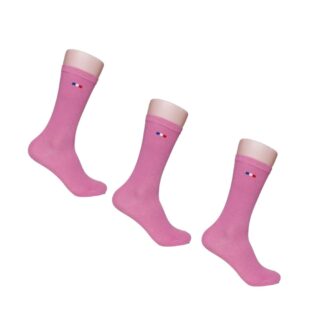 PALÂBA - Chaussettes femme rose – Lot de 3