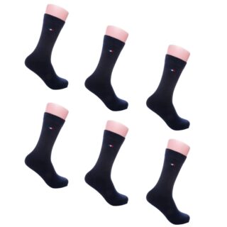 PALÂBA - Chaussettes homme bleu marine – Lot de 6
