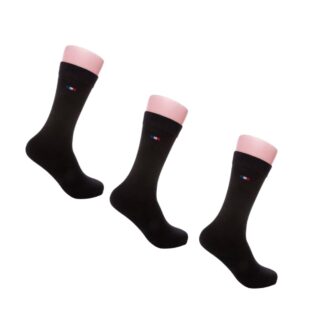 PALÂBA - Chaussettes homme noires- Lot de 3