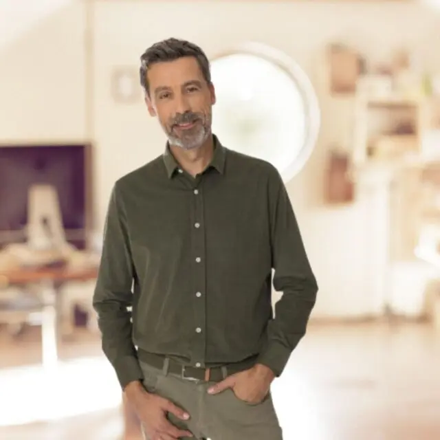 PALÂBA - Chemise française Velours Kaki