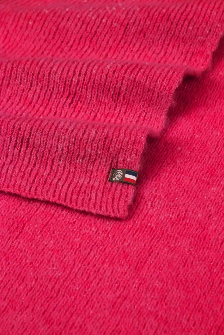 Maison Bonnefoy - Echarpe Natacha Fuchsia pailleté
