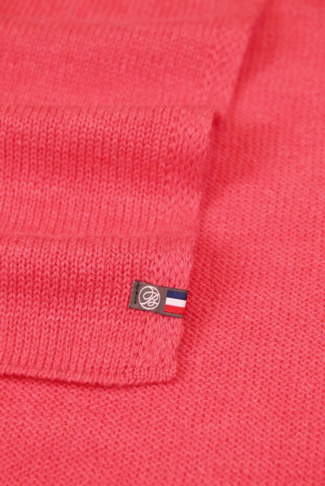 Écharpe Perinne Corail par la marque Maison Bonnefoy Maison Bonnefoy - Écharpe Perinne Corail