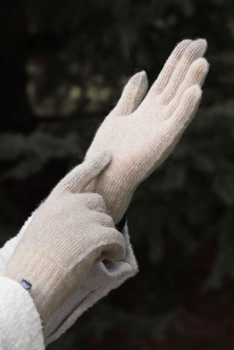 maison-bonnefoy - Gants tactiles Natacha – Soleil pailleté