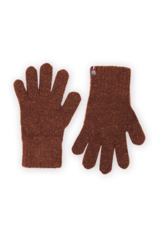Maison Bonnefoy - Gants tactiles Natacha S/M Chocolat pailleté