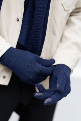 Maison Bonnefoy - Gants tactiles Perinne Policier S/M