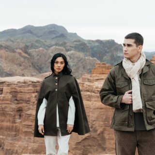 manteau cape et veste saharienne coulange