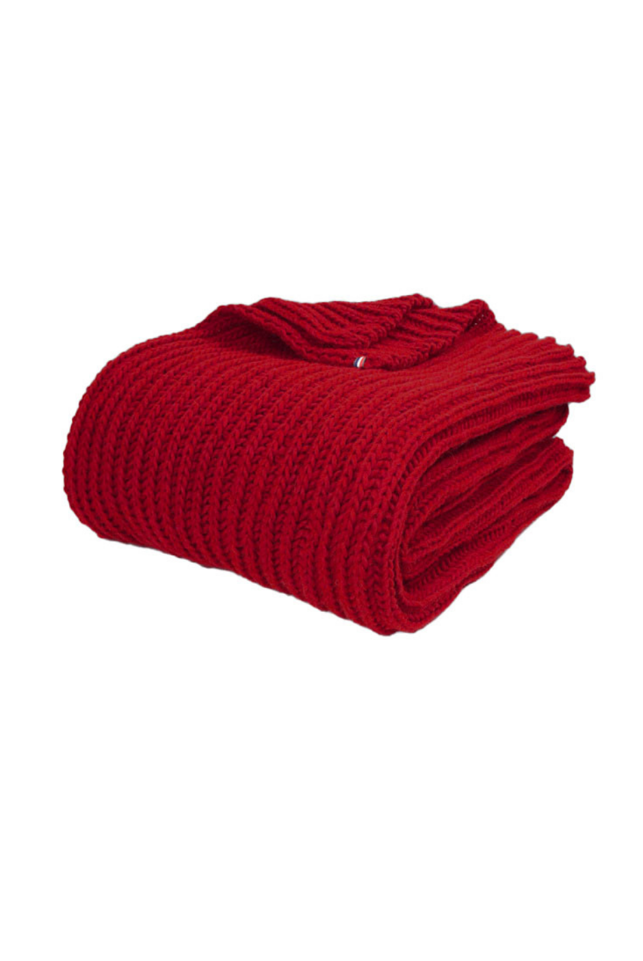 plaid cannes 47 Maison Bonnefoy - Plaid Cannes en laine et alpaga Rouge (Colombe)
