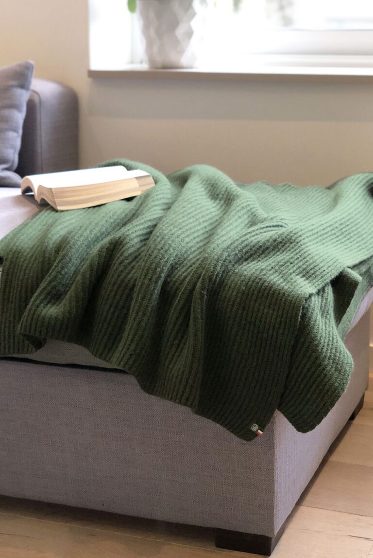 maison-bonnefoy - Plaid Paris 100% recyclé – Gris clair (Patrice)