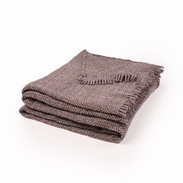 Maison Bonnefoy - Plaid Vannes 100% recyclé Minerai Vannes