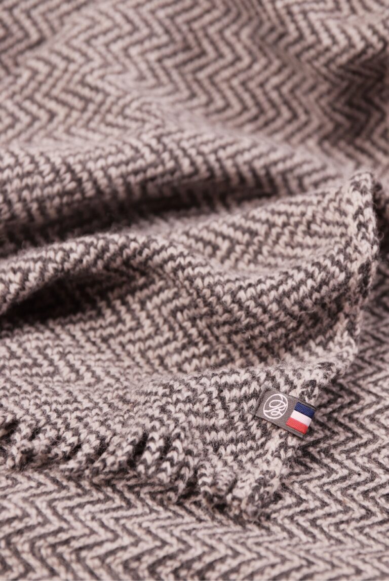 Maison Bonnefoy - Plaid Vannes 100% recyclé Minerai Vannes