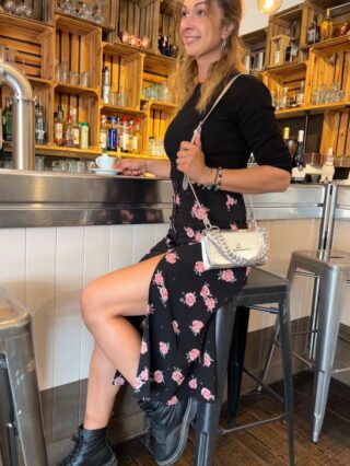 Maison Rottier - Petit Sac en Cuir Argenté – Suzanne