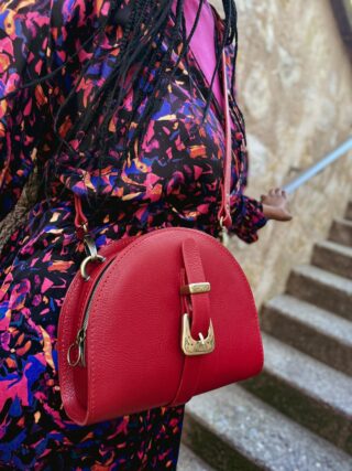 Maison Rottier - Sac en Cuir Rouge – Nathalie Taille S