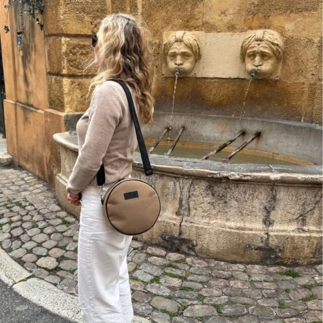 Saint-Lazare - Sac à main Raphaëlle - beige
