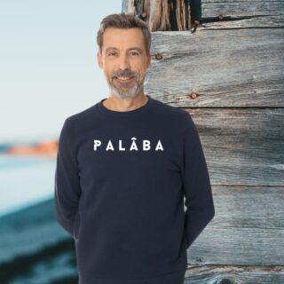 PALÂBA - Sweat imprimé coton bio à col rond
