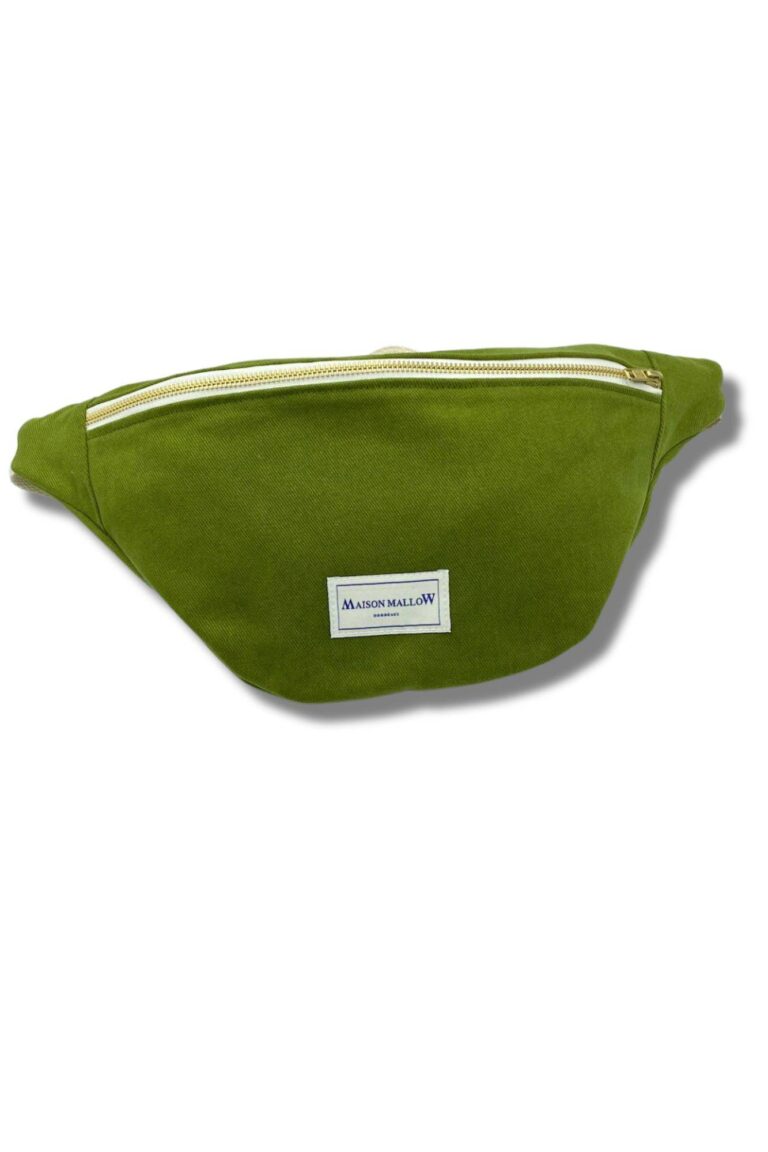 Maison Mallow - Sac Banane Vert Mousse