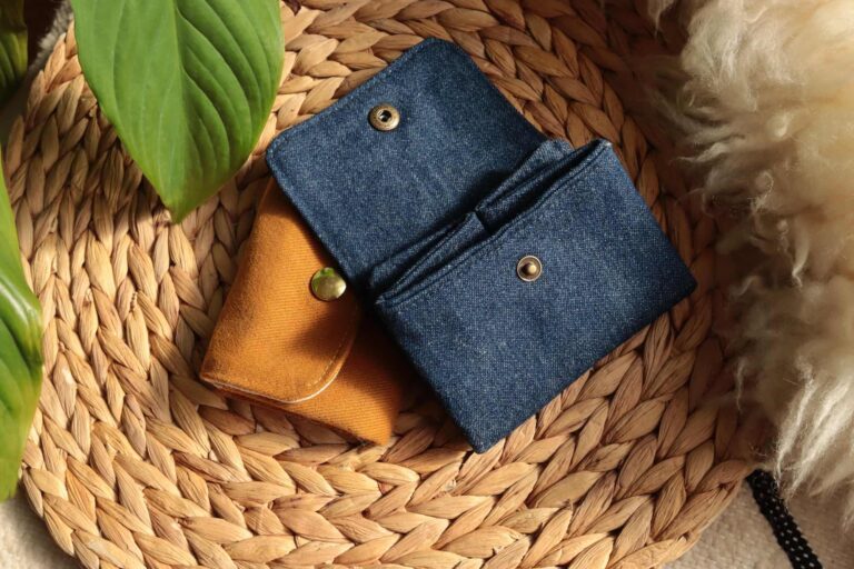 Maison Mallow - Mini Portefeuille En Jean