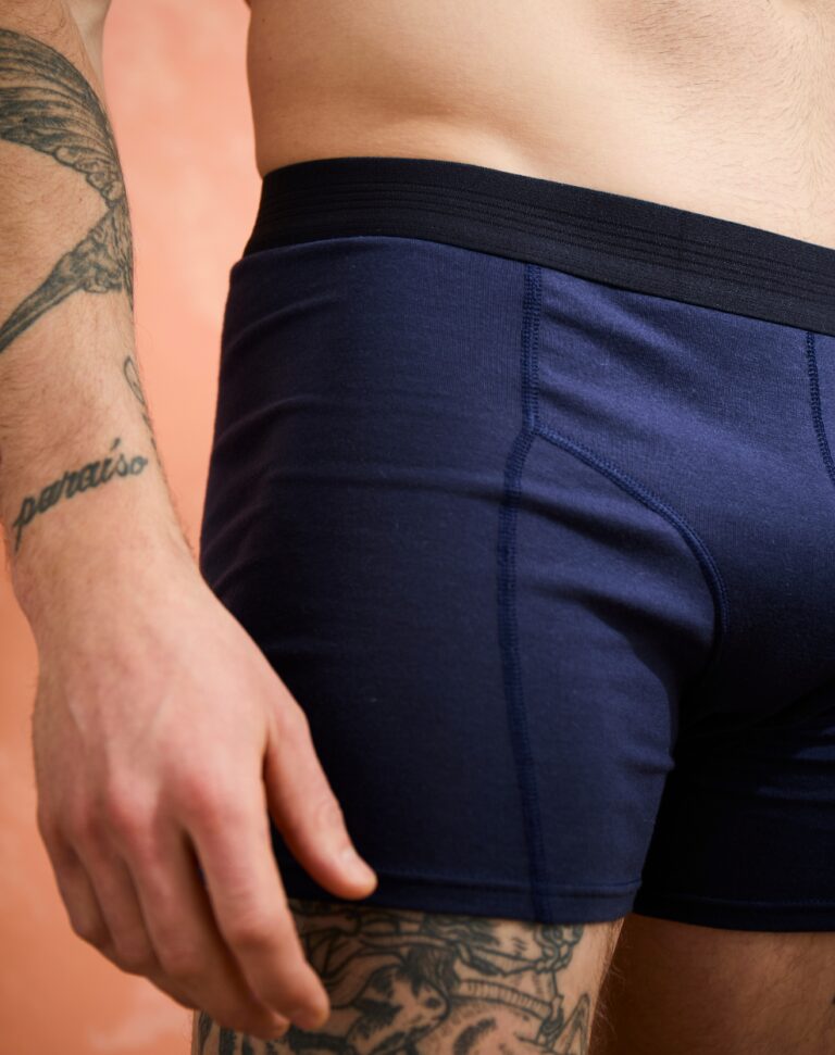 Lemahieu - 2x Boxers coton modal - Marine - Homme
