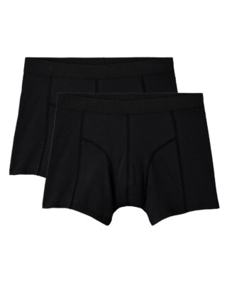 2x Boxers coton modal – Noir – Homme par la marque Maison Lemahieu Maison Lemahieu - 2x Boxers coton modal – Noir – Homme