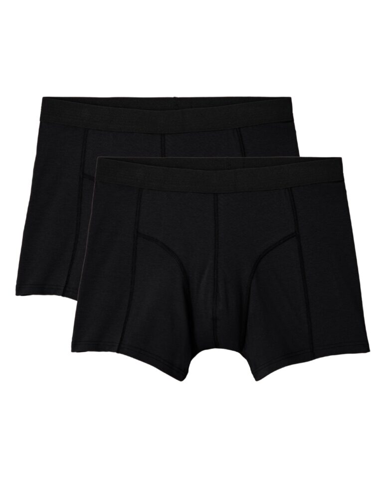 Lemahieu - 2x Boxers coton modal - Noir - Homme