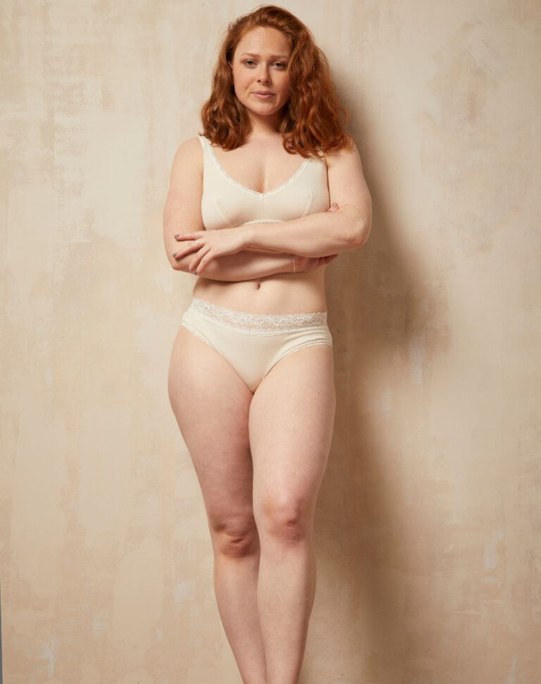 Lemahieu - 2x Culottes Dentelle - Ecru - Blanc - Femme