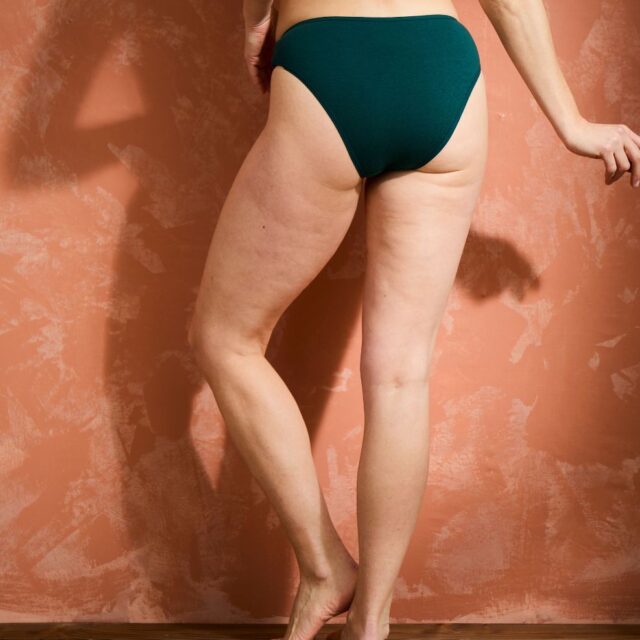 Lemahieu - 2x Culottes en Coton BIO - Vert + Noire - Femme