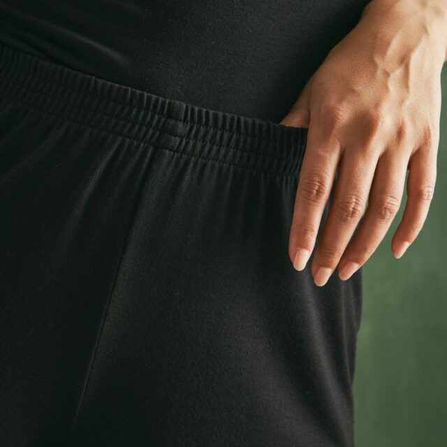 Lemahieu - 2x Pantalons de nuit - Terracotta - Noir - Femme