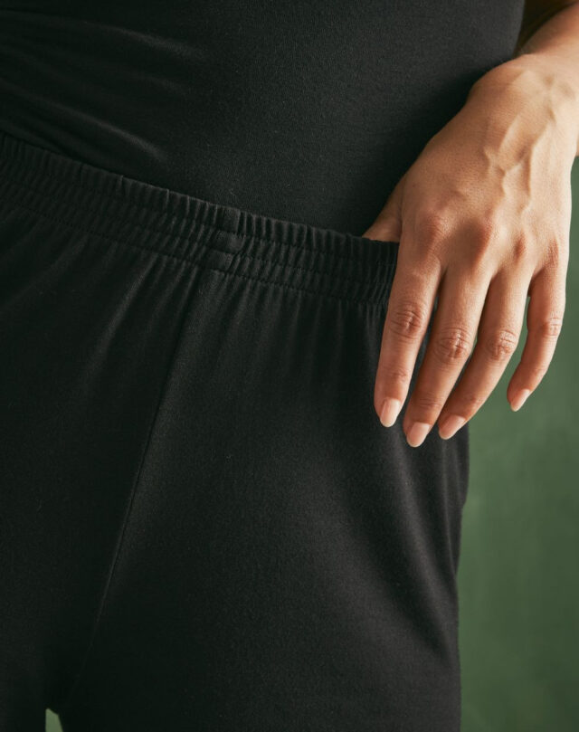 Lemahieu - 2x Pantalons de nuit - Terracotta - Noir - Femme