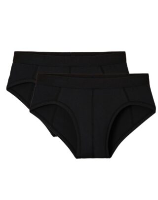 Maison Lemahieu - 2x Slips coton modal – Noir – Homme