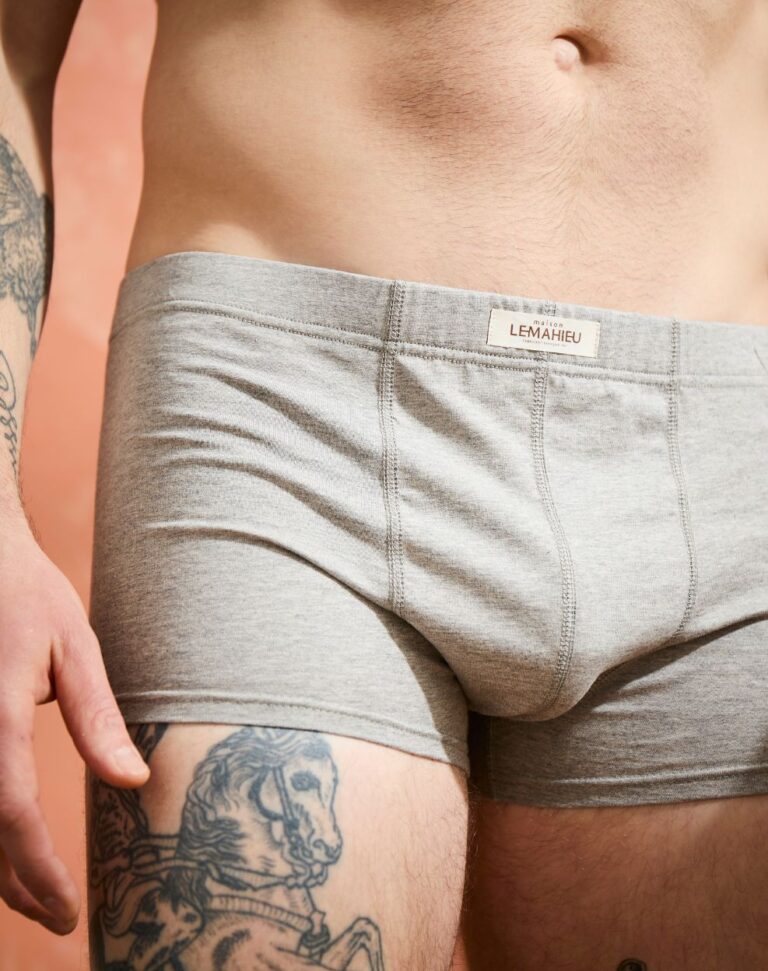 Lemahieu - 3x Boxers confort - Gris - Terracotta - Homme