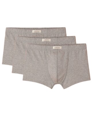 Maison Lemahieu - 3x Boxers confort – Gris – Terracotta – Homme