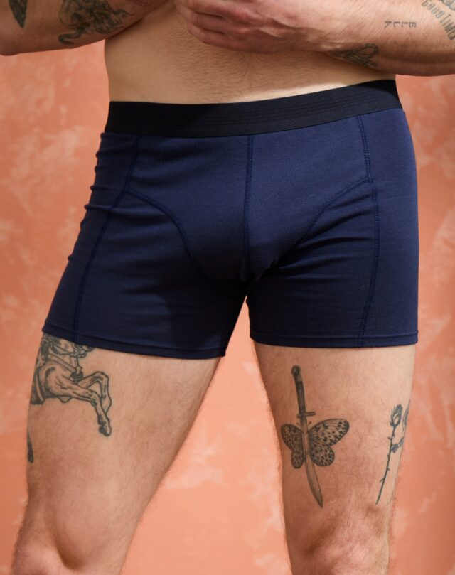 Lemahieu - 3x Boxers coton modal - Mordore - Noir - Marine - Homme