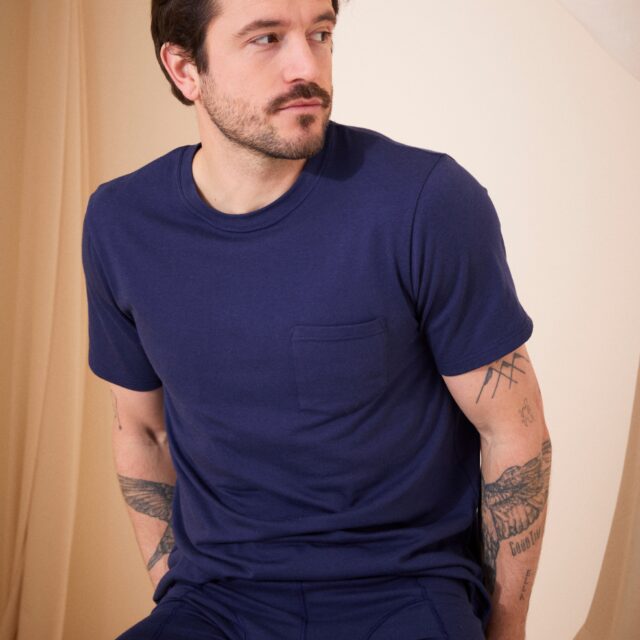 Lemahieu - 3x Boxers coton modal - Mordore - Noir - Marine - Homme