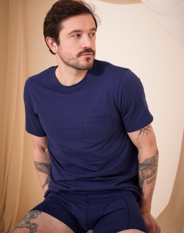 Lemahieu - 3x Boxers coton modal - Mordore - Noir - Marine - Homme