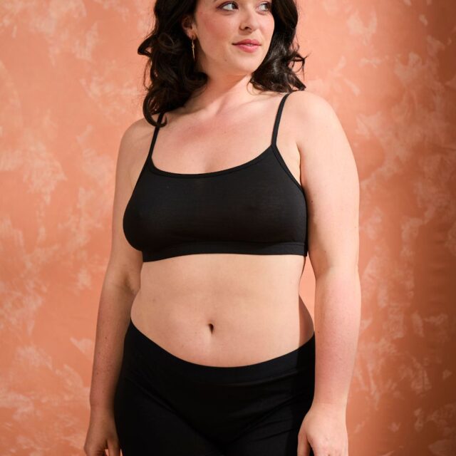 Lemahieu - 3x Brassières coton modal - Noir - Femme