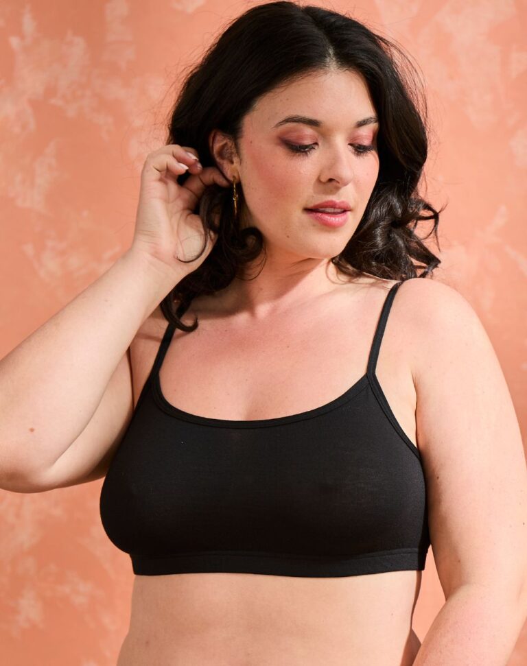 Lemahieu - 3x Brassières coton modal - Noir - Femme
